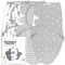 Preemie Swaddles 4-7 lbs, 3-Pack Organic Cotton Sleep Sack - Adjustable Baby Swaddle Blanket Wrap (Galaxy)