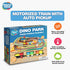 Playset 60 Set 3-5 Playful Minds Dino Park Train Puzzle Pc Build and Play Railway for Toddlers and Kids Ages EVA Foam