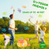 COUOMOXA Outdoor Toys Games for Kids, Stomp Launcher Flying Spinner Disc for Backyard Activities Ages 3-8