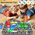 104 Set, 3-5 5-7 4-8, 3+ PCS Magnetic Tiles Road STEM Construction Toys for Kids Ages Magnet Building Blocks