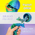 24PC 3D 3D Printed Dragon Easter Eggs,Easter Basket Stuffers with Dragon Inside Stress Relief Fidget Toy,Fantasy Office
