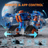 GLSQWZXD 5in1 6-12, Sets, Set Robot Building Kits for Kids APP & Remote Control STEM Robot Building Toys for Kids