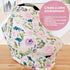 Pobi Baby Premium Multi-Use Cover - Nursing, Car Seat, Shopping Cart, High Chair, and Breastfeeding Cover - Ultra-Soft