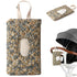 Generic Baby Wipe Holder, Floral Quilted Dispenser Pouch Portable Mommy Bag for Travel