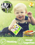 Benresive Wooden Toddler Puzzles, 6pcs Animal Montessori Toys for Boys & Girls 1-3 Year Olds, Educational Gifts