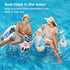 ANNIL3 Pack Swimming Summer Adult Inflatable Pool Floats Chair, Water Leisure Inflatable Floating Chair,Drink Holder