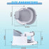 6 Mostop Baby Bath Seat for Babies Months & Up - Non-Slip Infant Bathtub Chair with Suction Cups - Sit Up Bath Seat