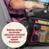 Lusso Gear Kids Travel Tray for Car - Road Trip Essentials for Kids - Car Seat Tray for Travel - Toddler Travel Lap