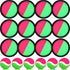 Toss and Catch Game Set for Kids, Charniol 12 Paddles 6 Balls Outdoor Beach Sports Toys with Nylon Catch Ball