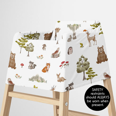 Sweet Jojo Designs Woodland Forest Animals Boy Girl Unisex/Gender Neutral Infant Baby Car Seat Cover Nursing