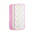3 Pack 100% Spasilk Baby Cotton Burp Cloths for Newborn Boys and Girls, Pink Flower, One Size