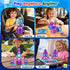 3 4 5 6 7 8+ Soyee Magnetic Tiles Toddler Toys Travel Essential Games Magnet Building Blocks STEM Sensory Educational