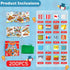 BRISTLIX 200 3+, PCS Magnetic Blocks Magnetic Building Blocks, Magnet Toys for Kids Multicolor STEM Learning Toys