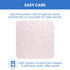 100% 30x30 Inches (Pack 4), Delta Children Cotton Flannel Baby Receiving Blankets for Girls and Boys of Pink Floral