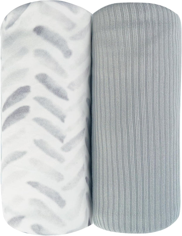 lasoftan Jersey Swaddle Blanket, Ultra Soft Stretchy Receiving Blanket, Newborn Swaddle Wrap for