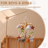 Wonderoo by Wowo Baby Mobile for Crib Handmade Hanging Felt Nursery Mobile Fits Most Crib Arms Gender-Neutral Safari