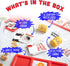 36 10-15 8-12 The Lunch Room Family Card Game Fast Paced Food Fight Party Game for Kids & Adults, Fun for Players, Easy