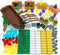 Money Treasure Chest City Bank Accessories, Building Block Pirate Ships, Maps, Dollar Gems, Bricks, and Cash Parts