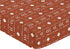 Sweet Jojo Designs Fitted Baby Crib Sheets (Orange Boho Tribal Mudcloth) for Boys or Girls, Infant Nursery, Toddler