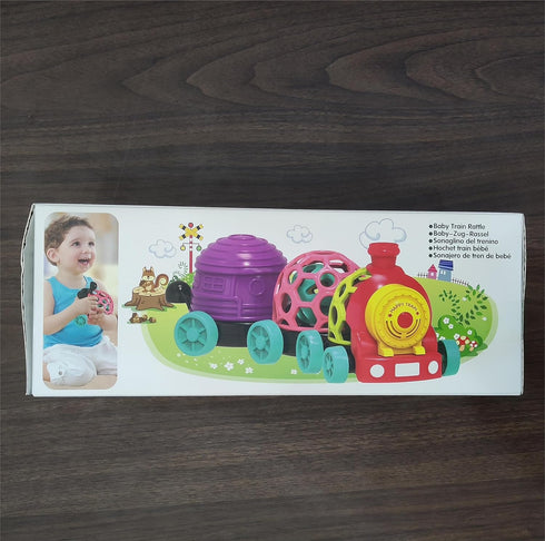 MOONTOY Baby Cars Toys for Babies 6-12 Months - Infant Toys Train, Soft Cars Ball Rattle, Musical Toddler Push Truck