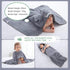 0-5 29.5 39.5 Inch MICHLEY Bamboo Viscose Baby Hooded Bath Towel for Years Boys and Girls, x Ultra-Soft