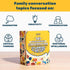 Crated with Love - 141 Outrageous Conversation Starters for Kids, Travel Games Card Deck for Family Topics