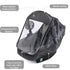 Miracle Baby Car Seat Rain Cover, Universal Infant Car Seat Weather Shield with Storage Bag,Waterproof Baby Car Seat