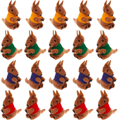 20Pcs Kangaroo Clip Buddy, Kangaroo Stuffed Animal Pencil Toppers, Cute Toy for Prizes