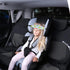 2 HESTYA Pcs Carseat Head Support Toddler, Stroller Seat Headrest for Sleeping Traveling, Neck Relief Headband Strap