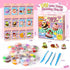 GLANFOIO 12 4-12+ Air Dry Clay for Kids Modeling Clay Kit, Box Model Magic Arts and Crafts for Kids with Tools