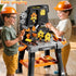 Playset 3 4 5 6 7 8, 3-5, Set, 3-8 Kids Tool Toy with Electronic Drill Sound for Aged Workbench Toys for Toddlers