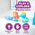 6 Pack Tub Works Mermaid Lagoon Light Up Bath Toys, | Water-Activated Light Up Toys Flash & Change Color | Easy-Grip