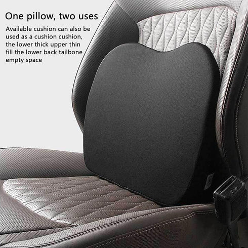Generic Car Foam Heightening Seat Cushion, Car Seat Cushions for Short People, Hip/Coccyx and Lower Back P-ain Relief