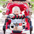 Baby Carseat Toy - Black & White Rattle Spiral Hanging Activity Stroller Toy for Newborns Boys and Girls (Coala)