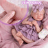 Aori Lifelike Reborn Baby Girl Dolls - Realistic 20-Inch Newborn Doll with Poseable Limbs and Feeding Kit