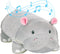 Gloria The Hippo Memory Foam 15” Pillow with Wireless Headphone Speakers for Music, Videos, or Soothing White Noise