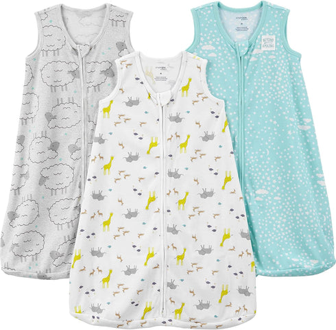 Simple Joys by Carter's 2-Pack Microfleece Sleepbag Wearable Blanket
