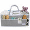 Lily Miles Baby Diaper Caddy - Organizer Tote Bag for Infant Boy