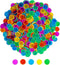 SEETOOOGAMES Magnetic Bingo Chips Counters, 500 Pieces Transparent Counting Game Chips for Classroom