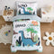 4-Piece Dinosaur Toddler Bedding Set for Boys - Soft & Skin Friendly