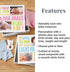 12" 6" Let's Make Memories Personalized Photo Keepsake Box for New Baby - Memento Storage - Memories Box - Nursery