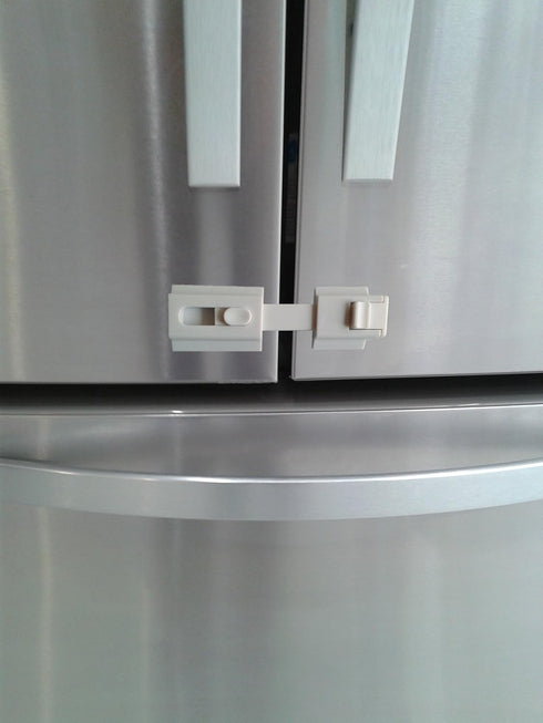 The Guardian Refrigerator Lock for Home Appliances, Black - Used for Infants and Special Needs Children