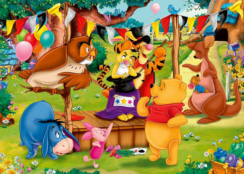 Ravensburger Disney Winnie The Pooh Magic Show - 60 Piece Jigsaw Puzzle for Kids | Durable, Colorful, Glare-Free, Ages