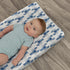Summer 32''16'' Watercolor Blue Lobster Changing Pad Covers for Baby Girls Boys Nautical Marine Animal Fitted Change