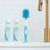 1-Pack Dr. Brown's Soft Touch No Scratch Baby Bottle Cleaning Brush Nipple Cleaner with Stand and Storage Clip, BPA