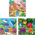 QUOKKA 36 Pieces Magnetic Puzzles for Toddlers 3-5 - Travel Games for Kids Ages 2-4, Animal Car Activities