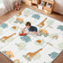 79x71 Tummy Foldable Baby Play Mat for Floor, PIGLOG Extra Large Crawiling Play Mat for Babies, Waterproof & Portable