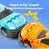 3 4 5 6 7 2 JOVA Vroomix Kids Tow Truck Toys for Years Old Boys, Toddler Car Toys, Large Truck with Transformation Cars