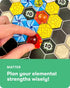 10+ 92 56 14 4 2 2-4 SimplyFun Matter Board Game Area Control Strategy Game for Teens and Adults Ages Includes Game