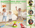Pobaiyi 5 1 4-8 8-13 in Musical Jump Toys, Toss Ring Game Stomping Launch Rocket Launcher for Kids, Obstacle Avoidance